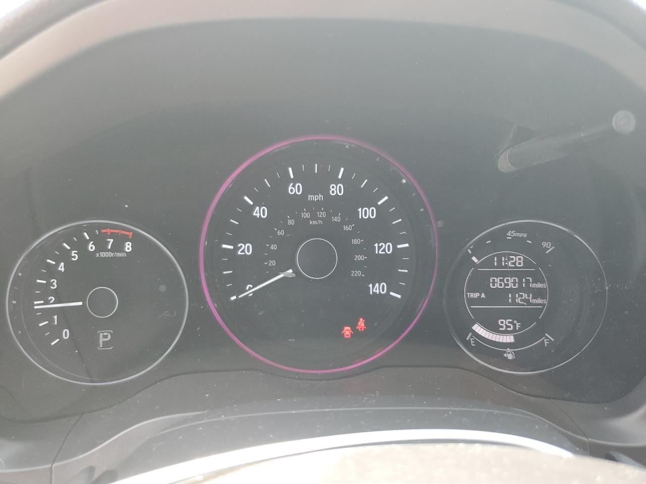 2017 Honda Hr-V Ex VIN: 3CZRU6H50HM700604 Lot: 62819905