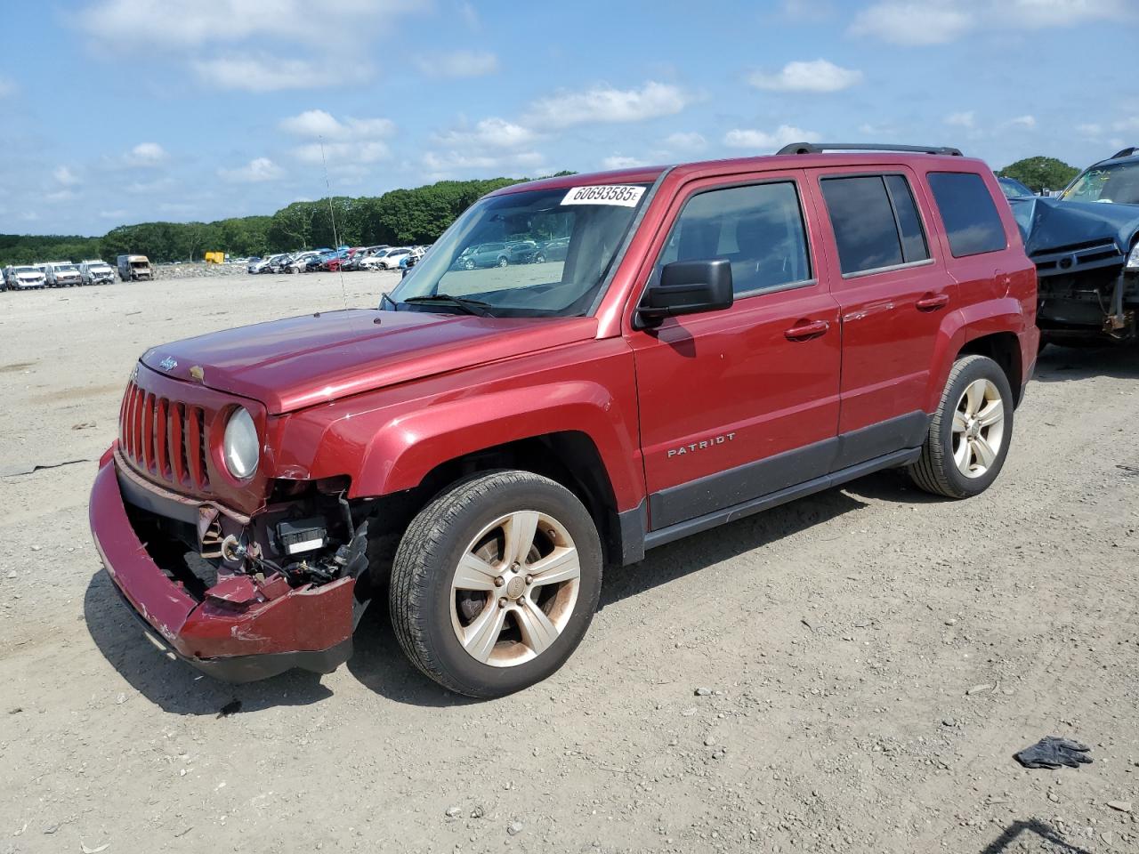 2014 Jeep Patriot Latitude de vânzare în Assonet, MA - Front End