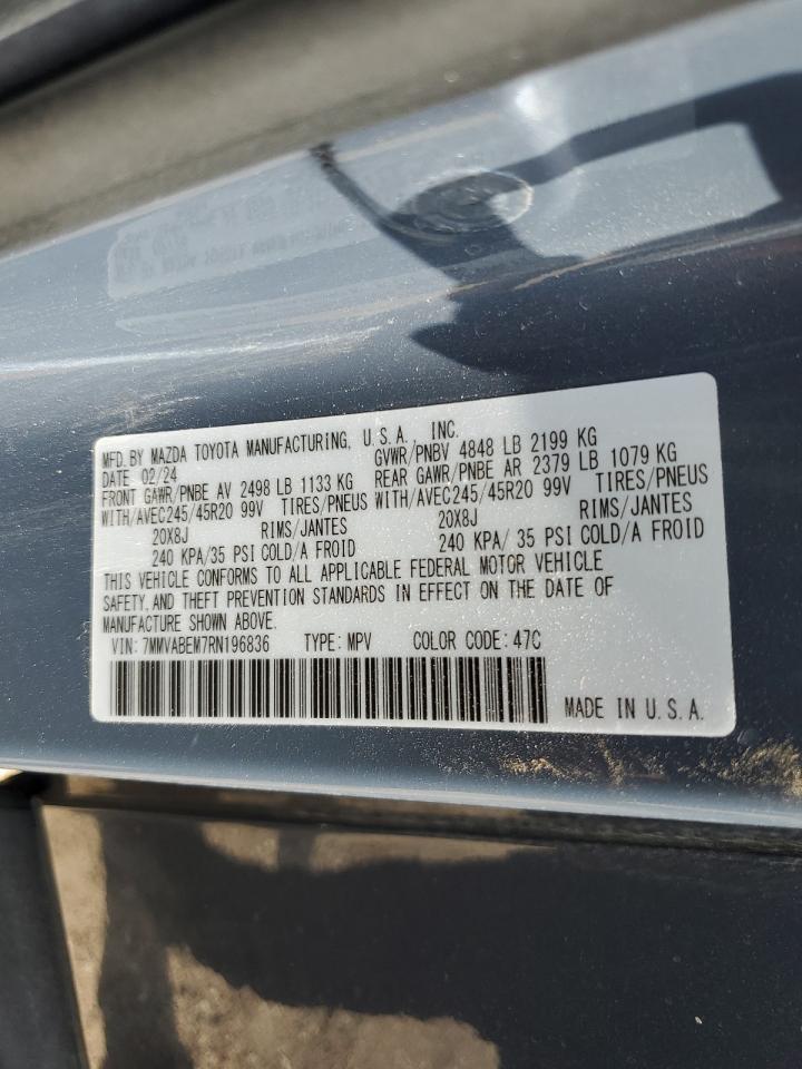 2024 Mazda Cx-50 Premium Plus VIN: 7MMVABEM7RN196836 Lot: 60354655