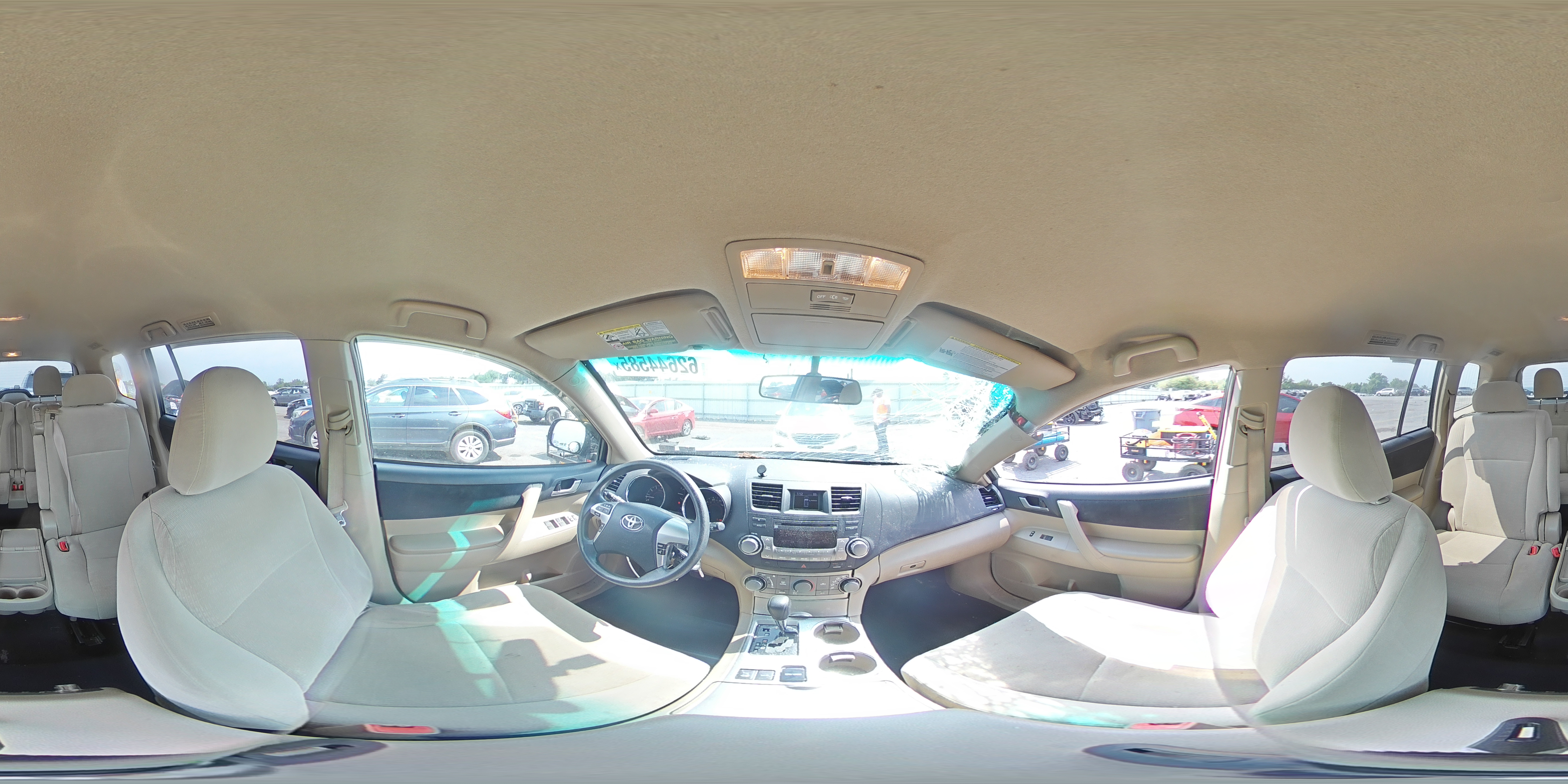 2012 Toyota Highlander Base VIN: 5TDBK3EH5CS126942 Lot: 62644585