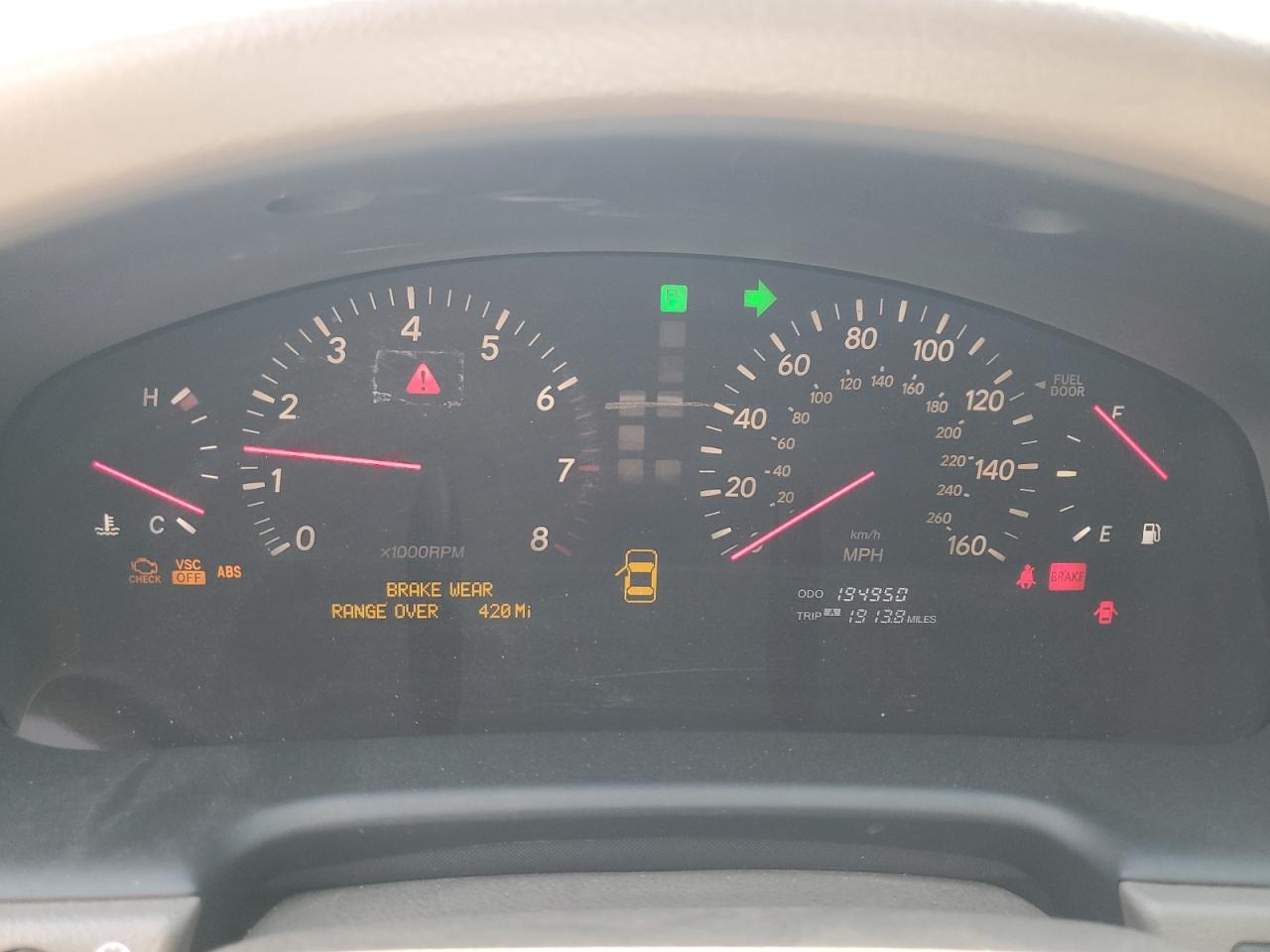2001 Lexus Ls 430 VIN: JTHBN30F610001329 Lot: 61620875