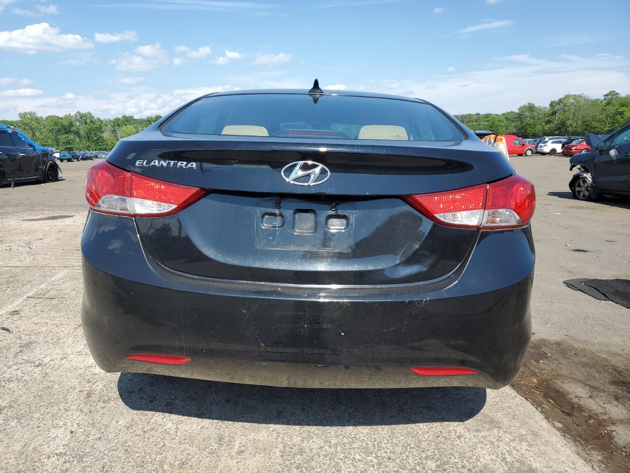 2013 Hyundai Elantra Gls VIN: KMHDH4AE0DU916036 Lot: 62863515