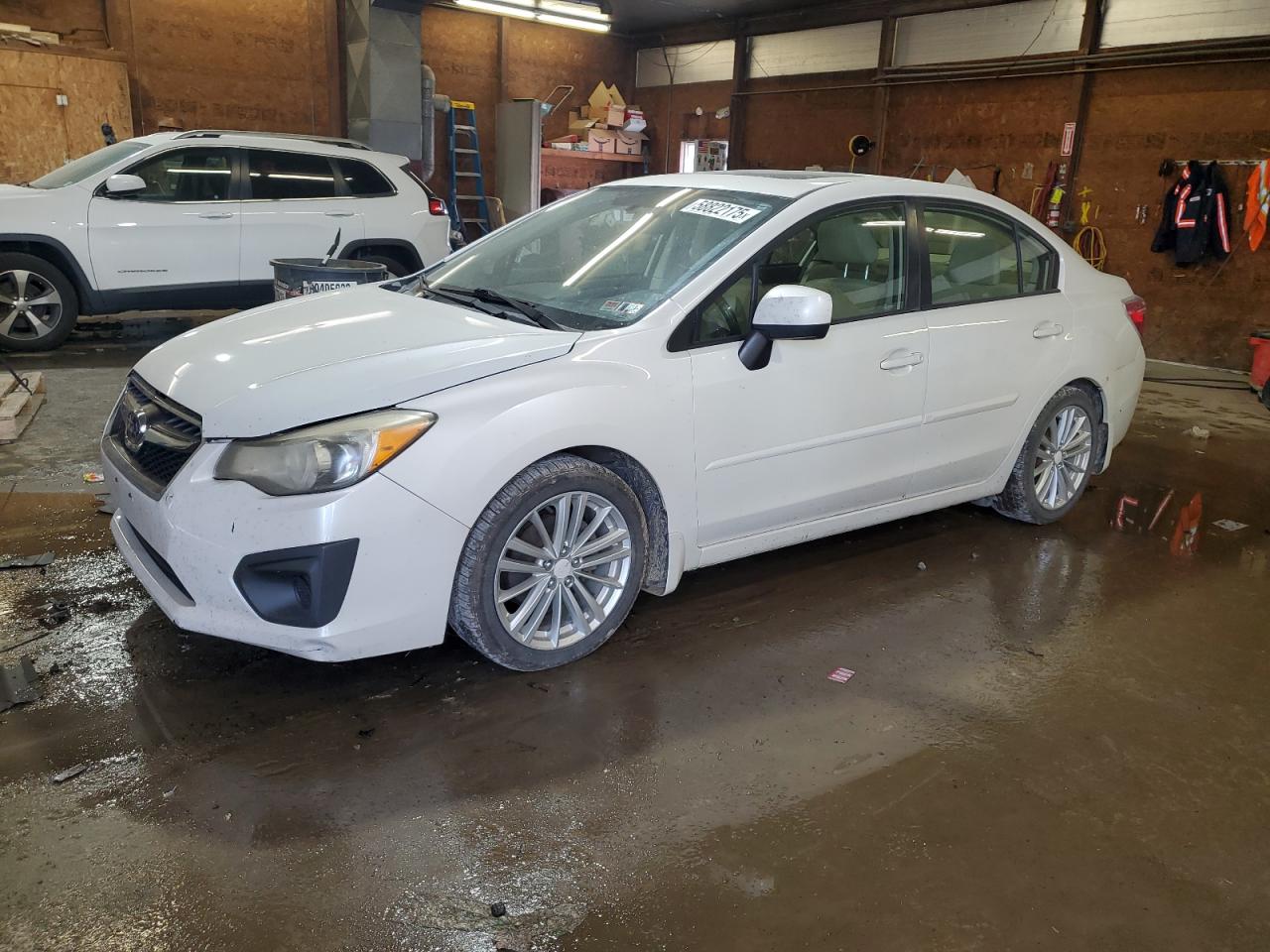 2012 Subaru Impreza Premium იყიდება Ebensburg-ში, PA - Water/Flood