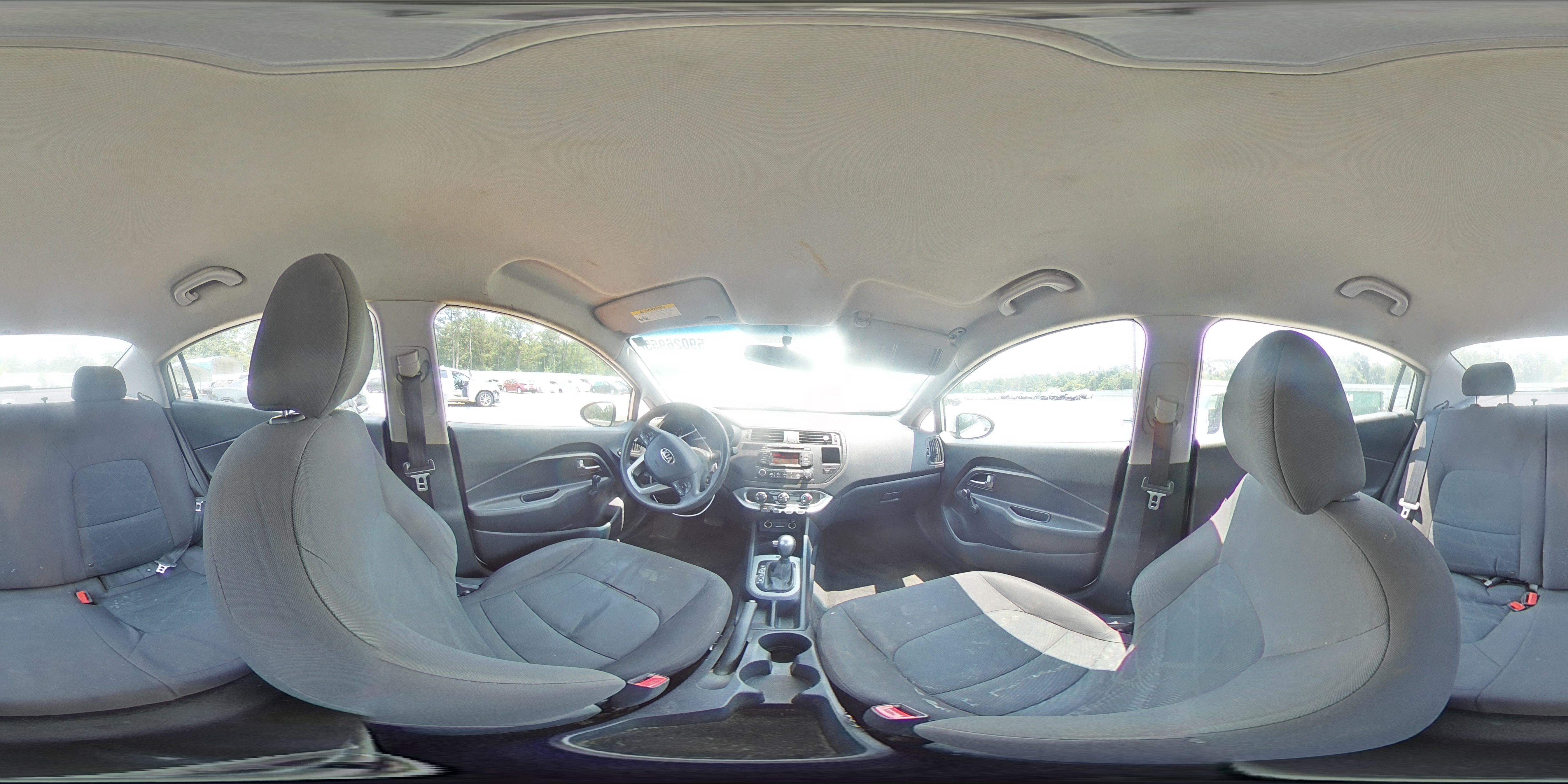 2015 Kia Rio Lx VIN: KNADM4A32F6458647 Lot: 59026955