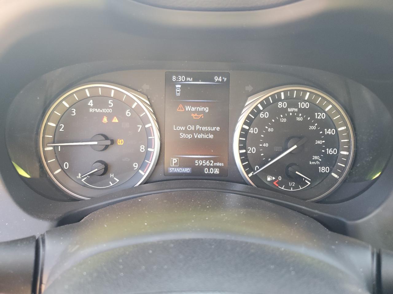 2020 Infiniti Q50 Pure VIN: JN1EV7AP6LM205673 Lot: 58835345