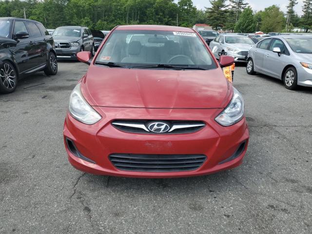 Седани HYUNDAI ACCENT 2012 Червоний