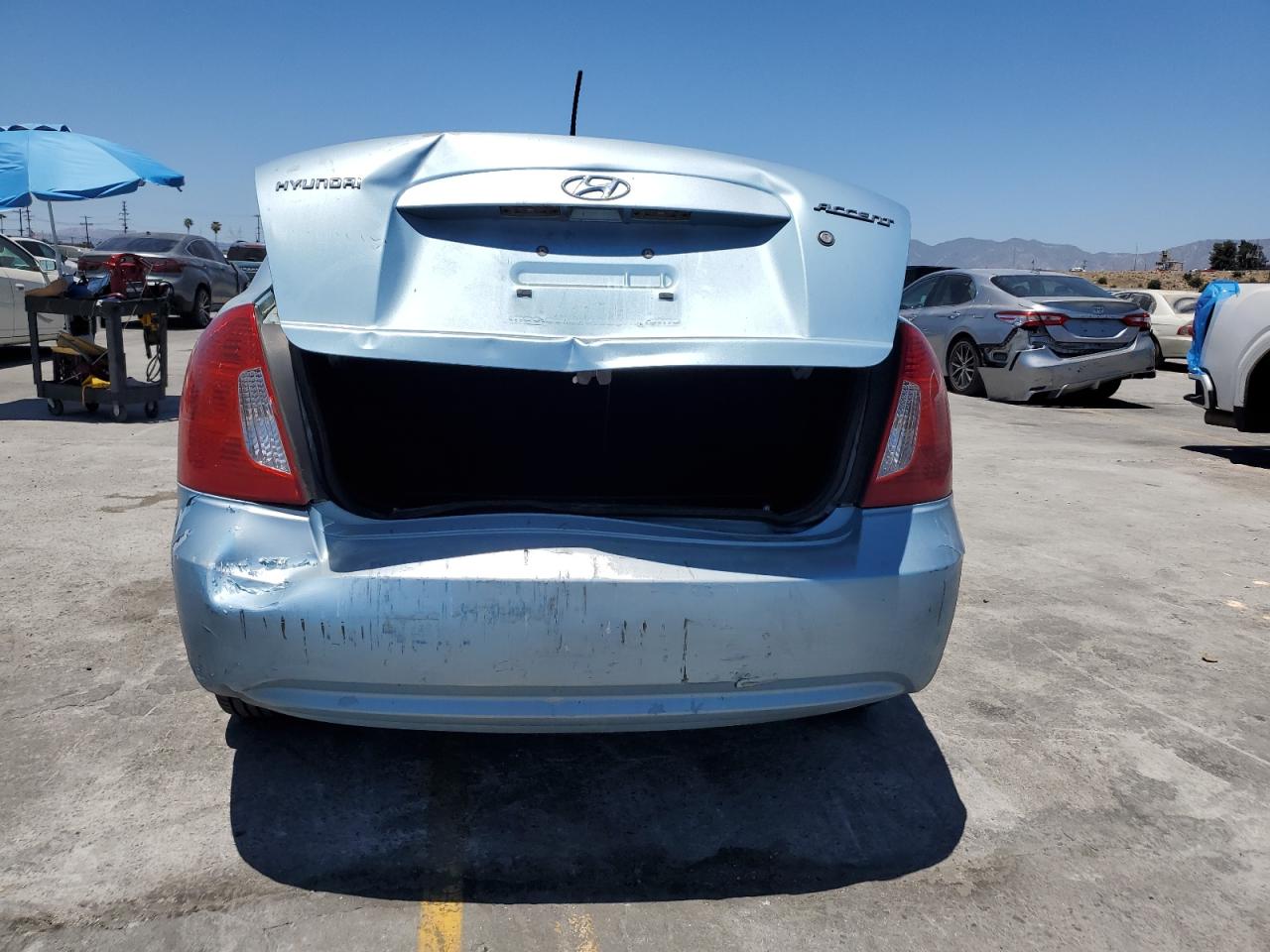 2011 Hyundai Accent Gls VIN: KMHCN4AC4BU601336 Lot: 61555105