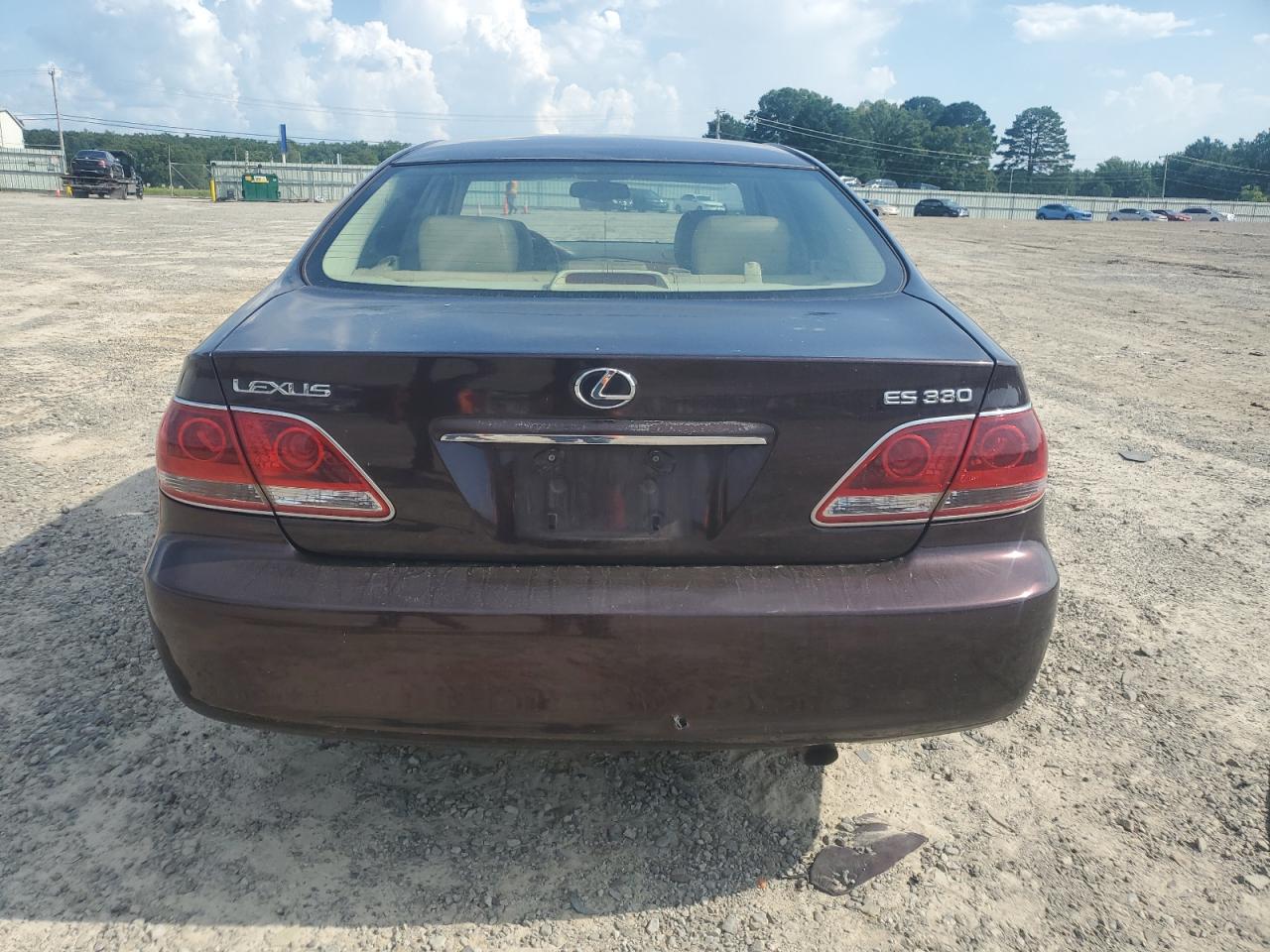 2005 Lexus Es 330 VIN: JTHBA30G355095747 Lot: 62482765