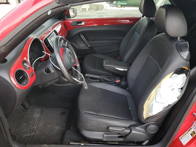  VOLKSWAGEN BEETLE 2015 Czerwony