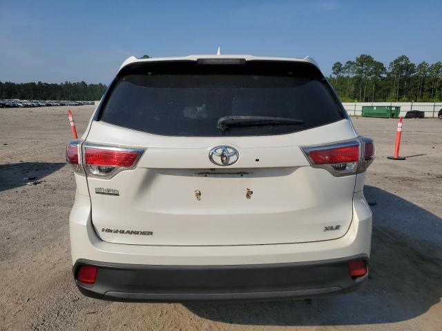  TOYOTA HIGHLANDER 2016 Белый