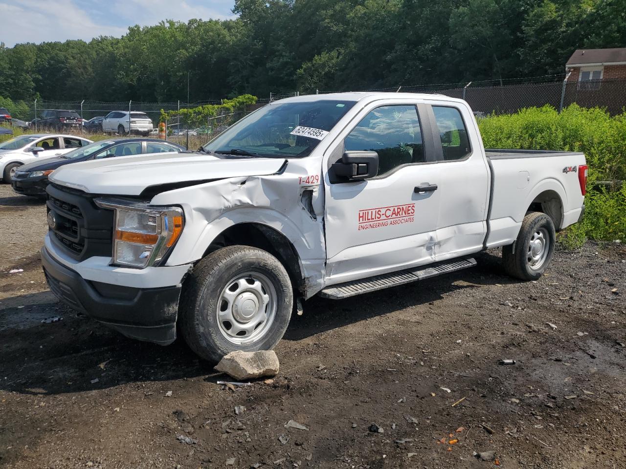 FORD F-150 2021 VIN 1FTEX1EB9MKE46112