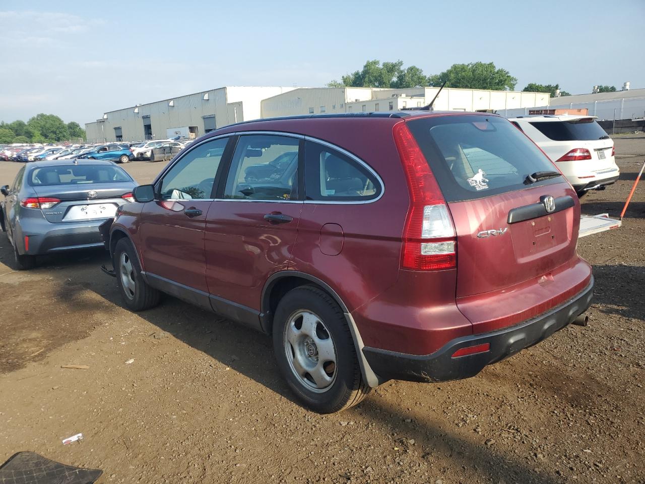 2007 Honda Cr-V Lx VIN: 5J6RE48327L016458 Lot: 61798635