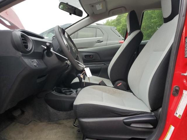  TOYOTA PRIUS 2016 Czerwony