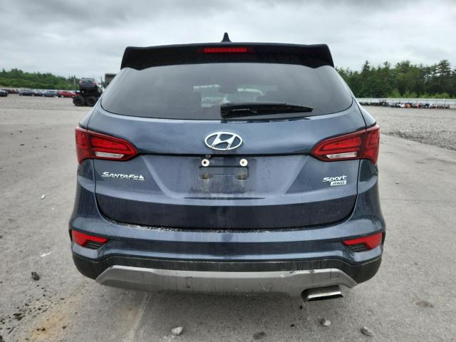  HYUNDAI SANTA FE 2017 Синий