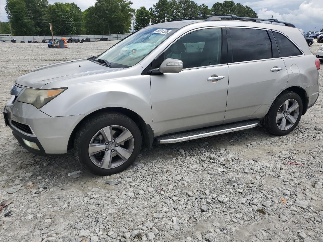2013 Acura Mdx Technology იყიდება Loganville-ში, GA - Rear End