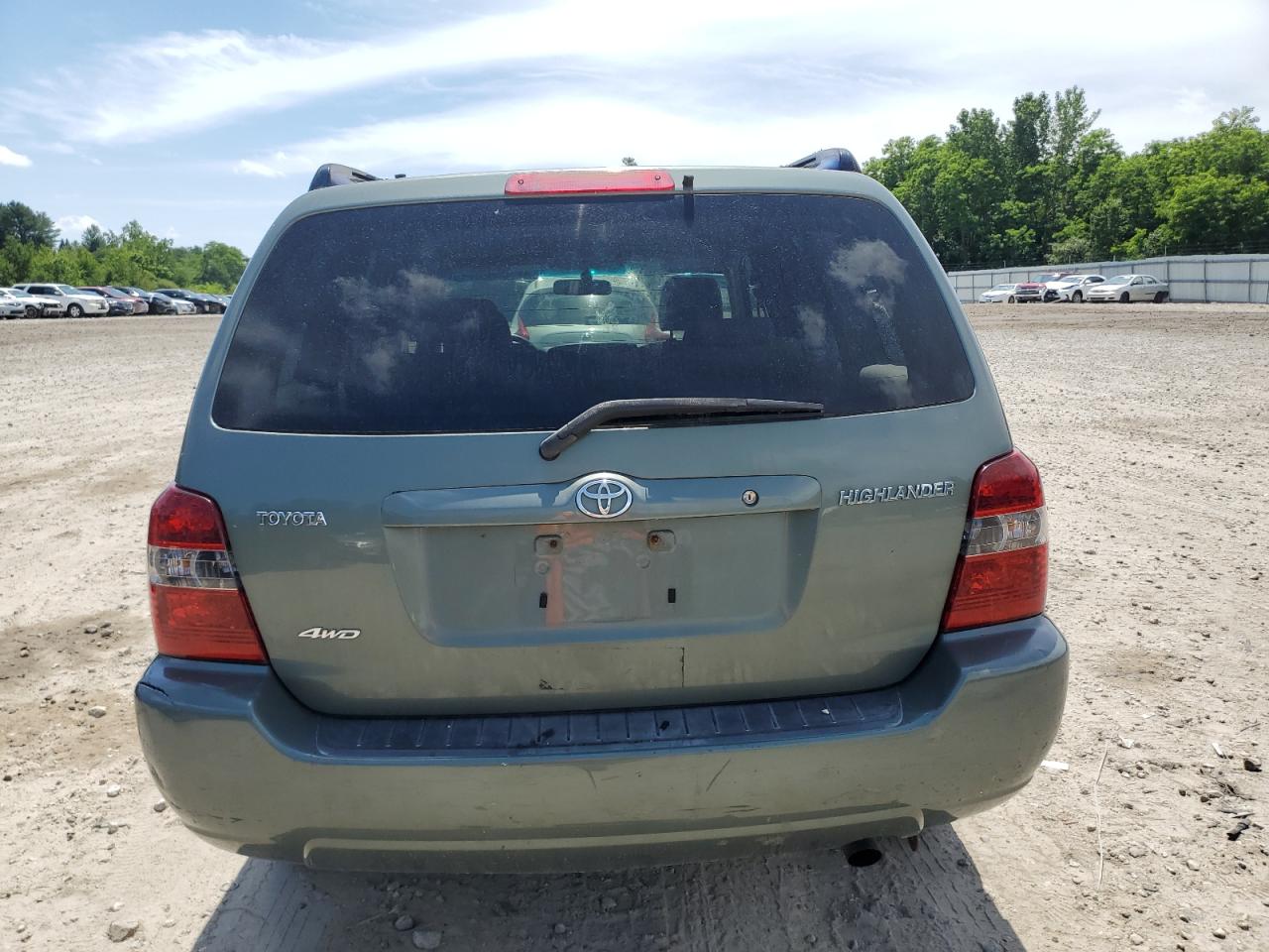 2006 Toyota Highlander VIN: JTEHD21A860041555 Lot: 63231365