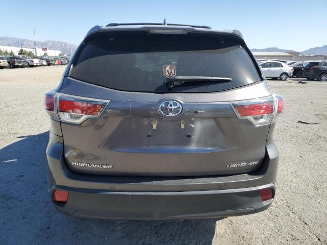Parquets TOYOTA HIGHLANDER 2016 Gray