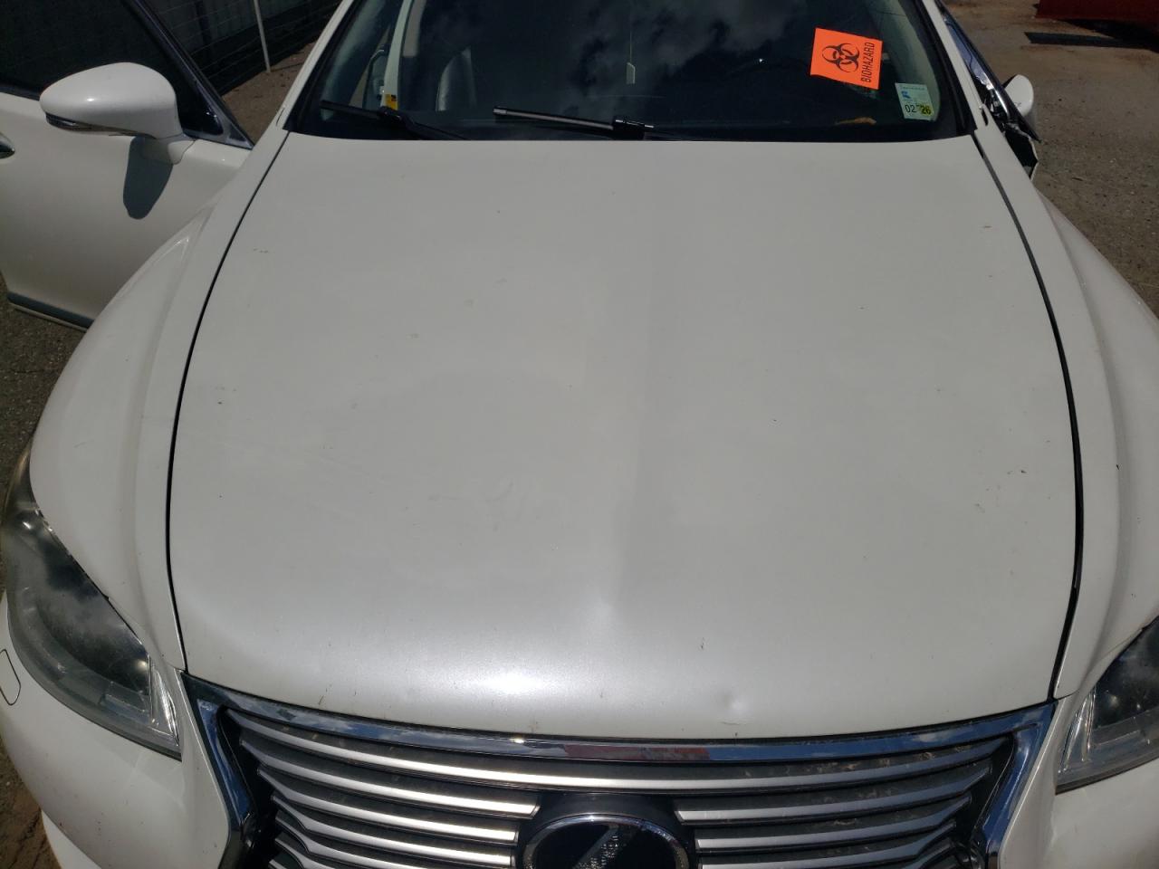 2013 Lexus Ls 460 VIN: JTHBL5EF0D5116820 Lot: 62573645