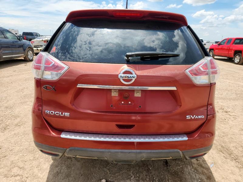  NISSAN ROGUE 2016 Красный