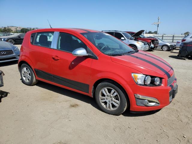  CHEVROLET SONIC 2012 Czerwony