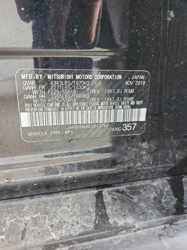 2020 Mitsubishi Outlander Sport Es VIN: JA4AR3AUXLU013763 Lot: 62893455
