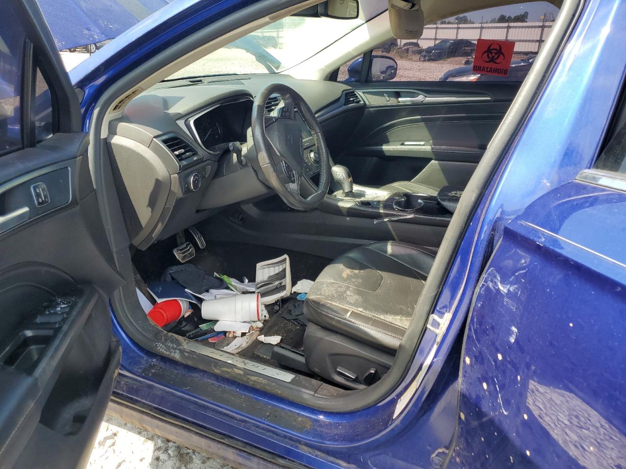 2014 Ford Fusion Titanium Hev VIN: 3FA6P0RU3ER218281 Lot: 61682955