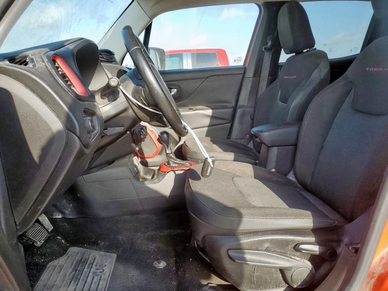 Parquets JEEP RENEGADE 2015 Pomarańczowy