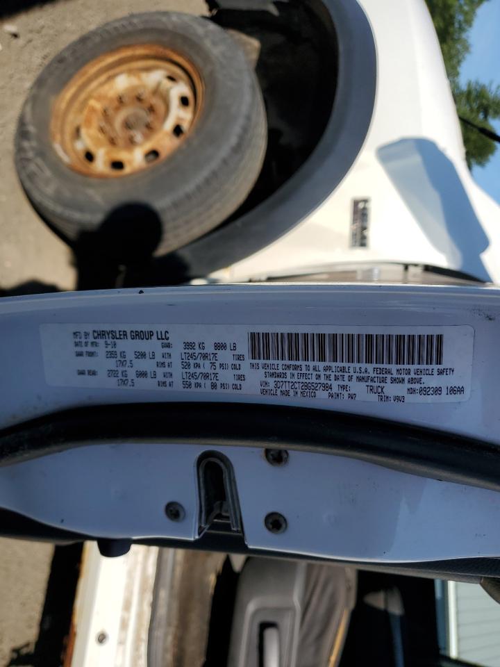2011 Dodge Ram 2500 VIN: 3D7TT2CT2BG527984 Lot: 62680385