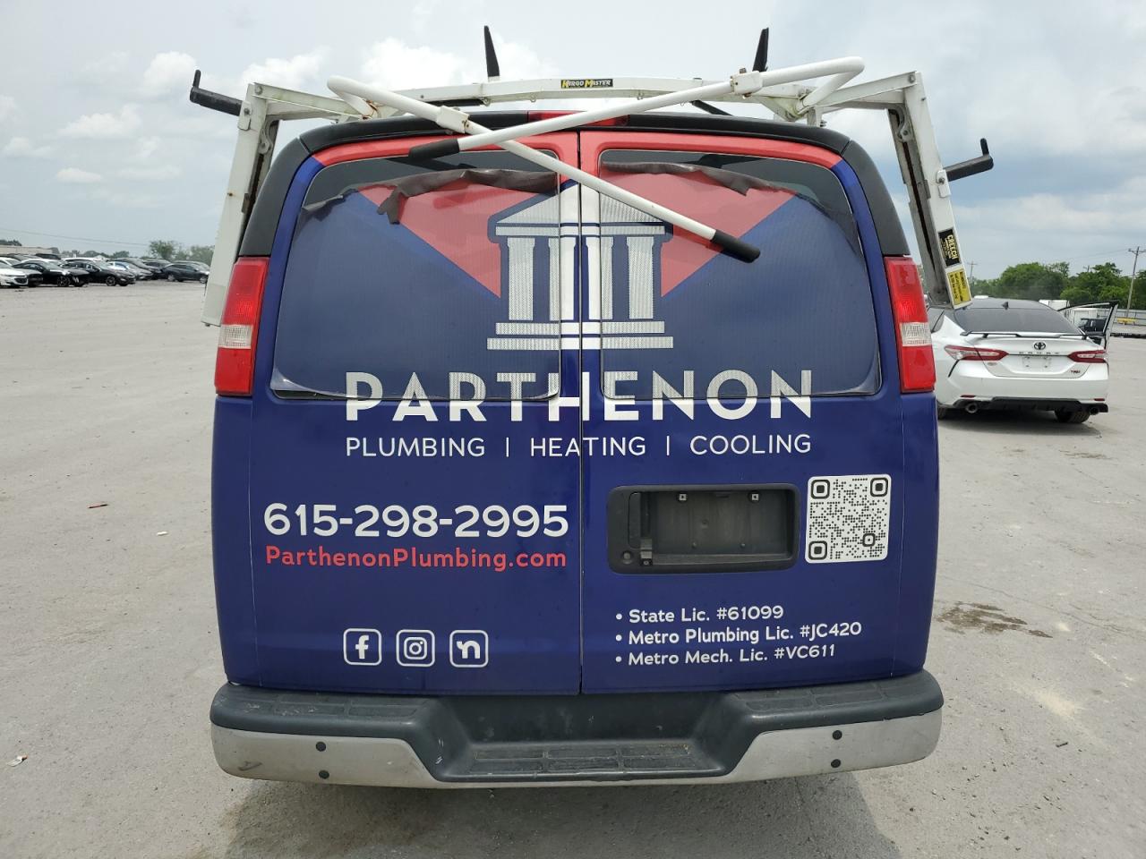2019 Chevrolet Express G2500 VIN: 1GCWGAFG0K1244843 Lot: 60960585