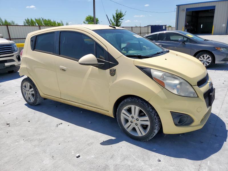  CHEVROLET SPARK 2013 Żółty