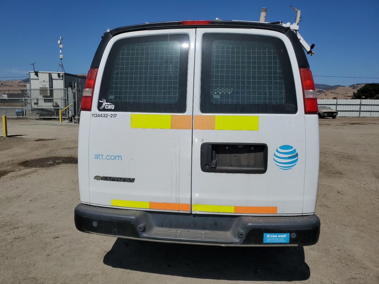 CHEVROLET EXPRESS 2017 VIN 1GCWGAFF2H1284728 zdjęcie 6