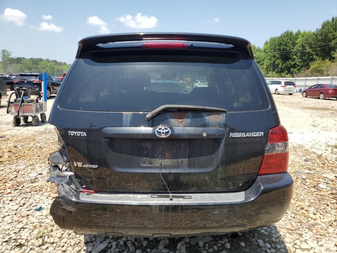 2006 Toyota Highlander Limited VIN: JTEEP21A760168890 Lot: 61821665