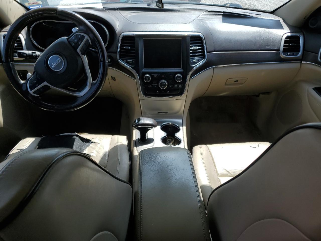 2014 Jeep Grand Cherokee Overland VIN: 1C4RJFCT8EC323750 Lot: 61102675