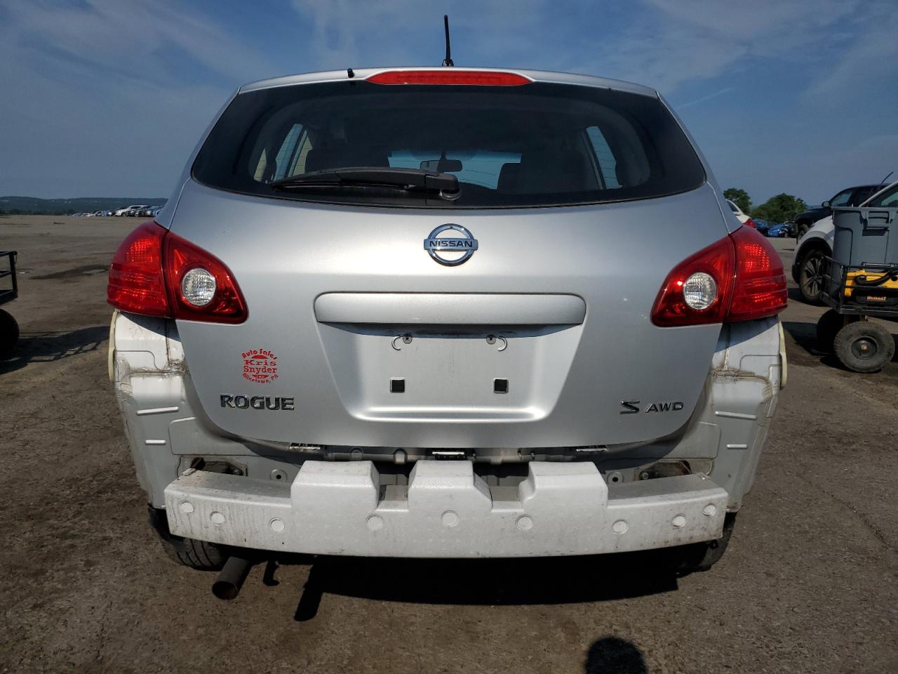 2008 Nissan Rogue S VIN: JN8AS58V08W122348 Lot: 62647335