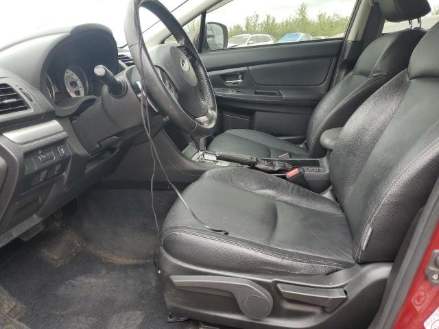  SUBARU IMPREZA 2013 Red