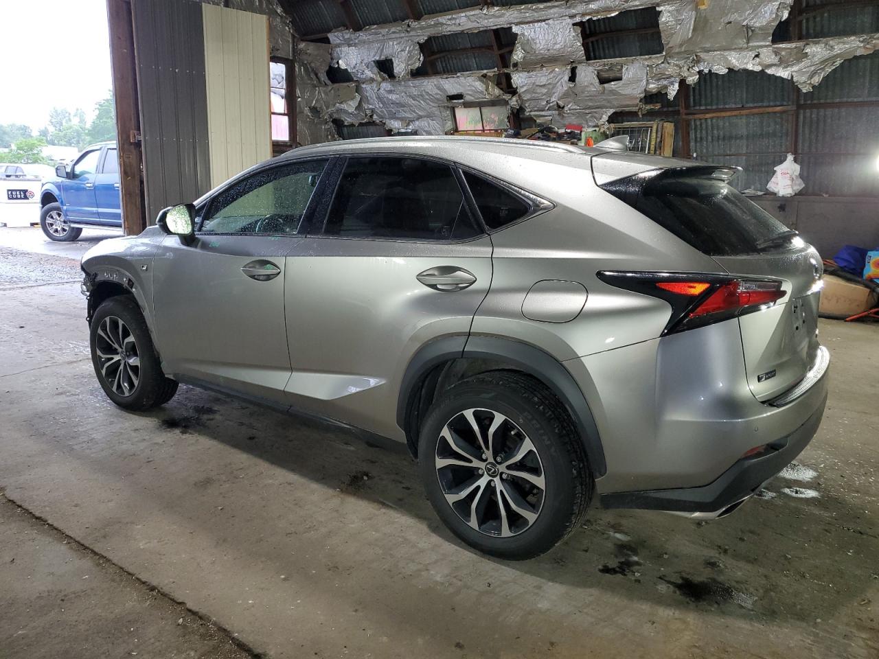LEXUS NX 2017 VIN JTJBARBZ8H2127758 фото 2