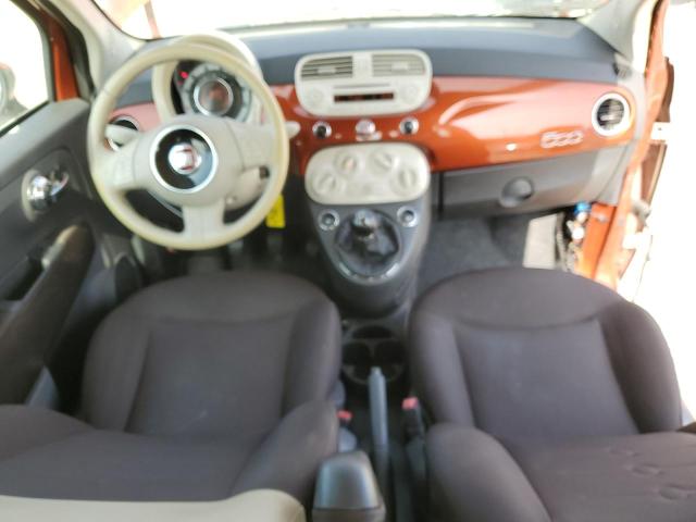  FIAT 500 2012 Pomarańczowy