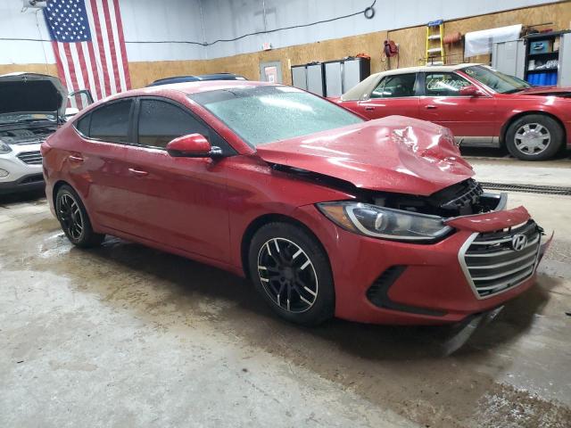  HYUNDAI ELANTRA 2017 Бургунди