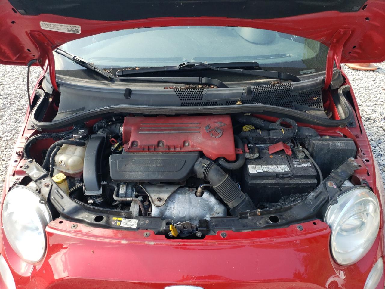 2015 Fiat 500 Abarth VIN: 3C3CFFFH6FT590412 Lot: 62235855