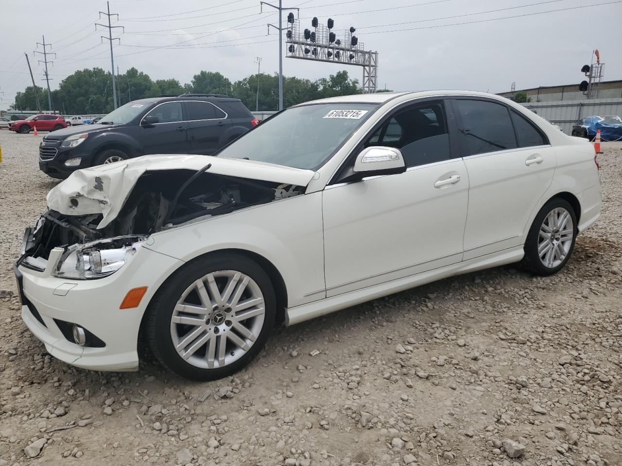 2008 Mercedes-Benz C 300 4Matic للبيع في Columbus، OH - Front End