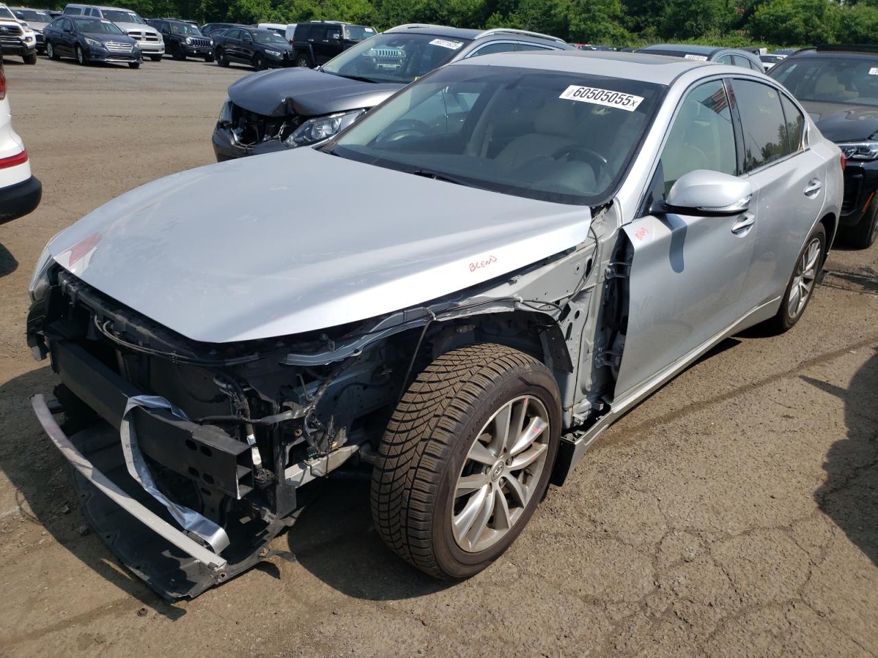 2015 Infiniti Q50 Base იყიდება New Britain-ში, CT - Front End