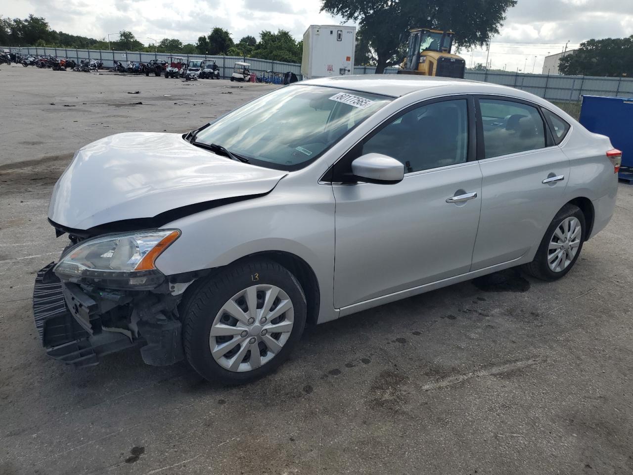 2013 Nissan Sentra S للبيع في Orlando، FL - Front End