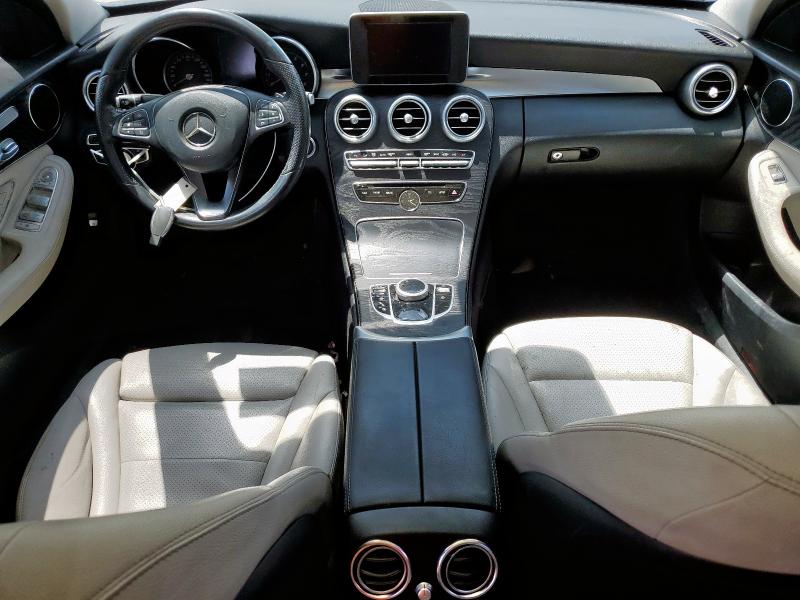  MERCEDES-BENZ C-CLASS 2017 Бургунді