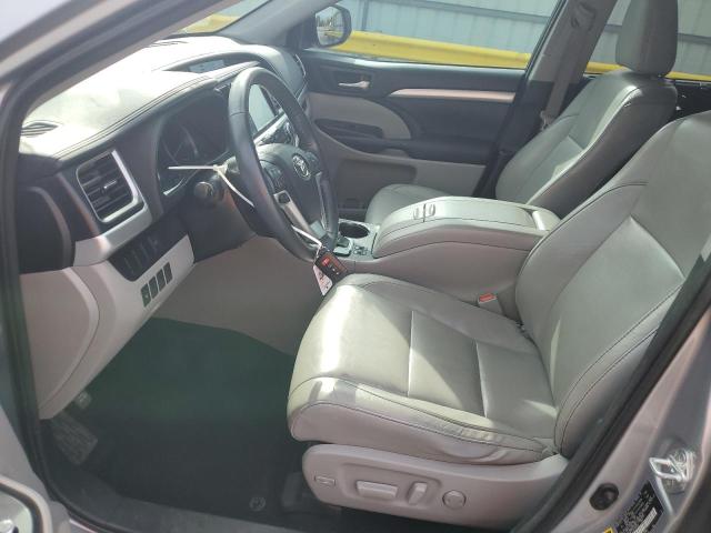  TOYOTA HIGHLANDER 2016 Srebrny