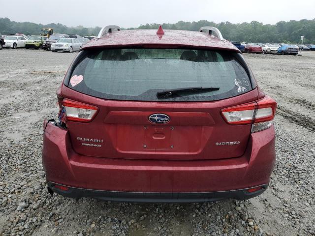  SUBARU IMPREZA 2018 Красный