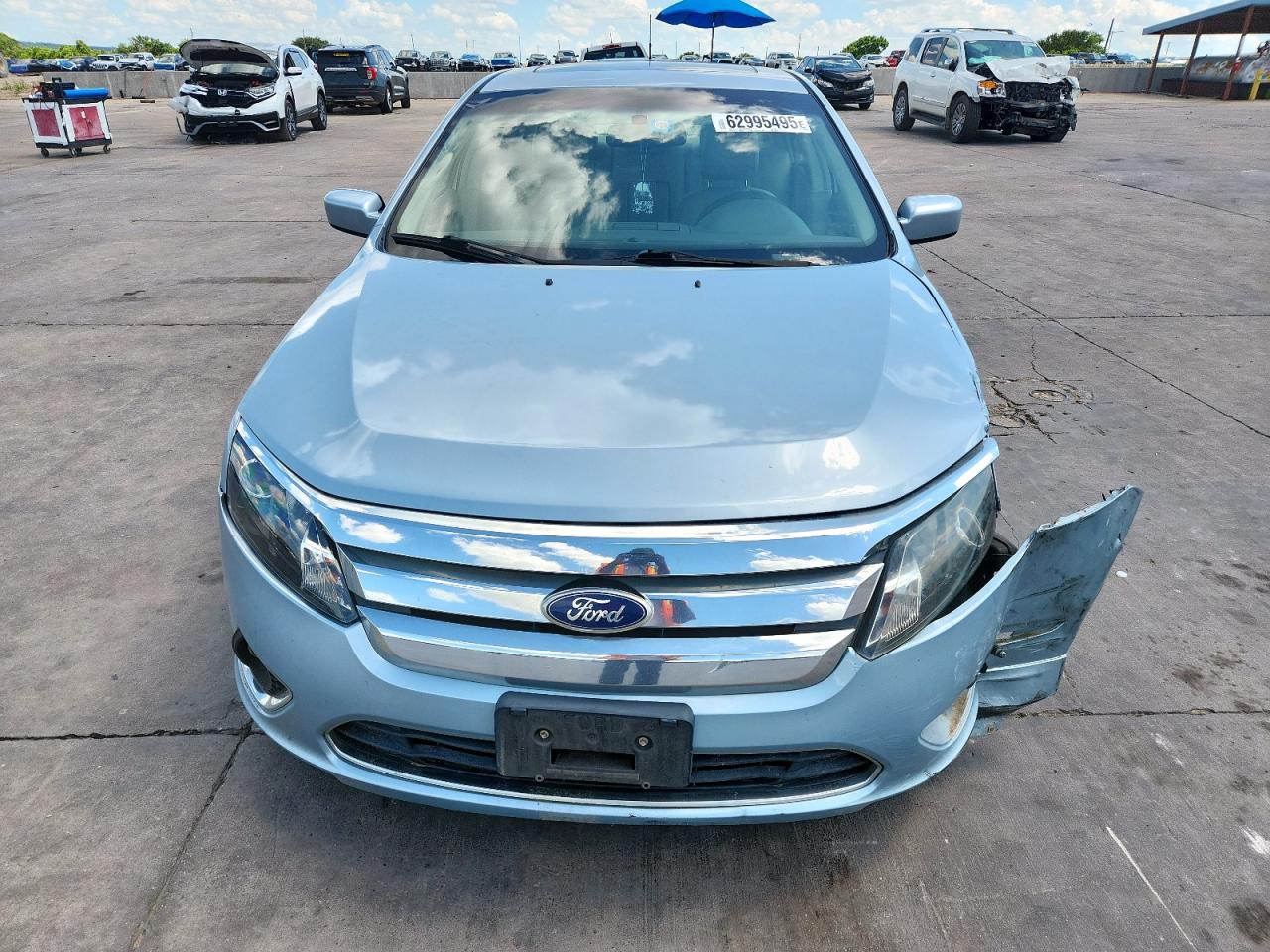 2010 Ford Fusion Hybrid VIN: 3FADP0L3XAR336507 Lot: 62995495