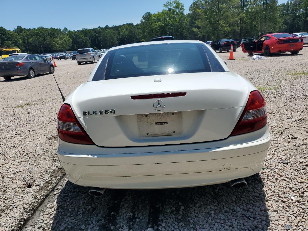 2007 Mercedes-Benz Slk 280 VIN: WDBWK54F57F154886 Lot: 61651645