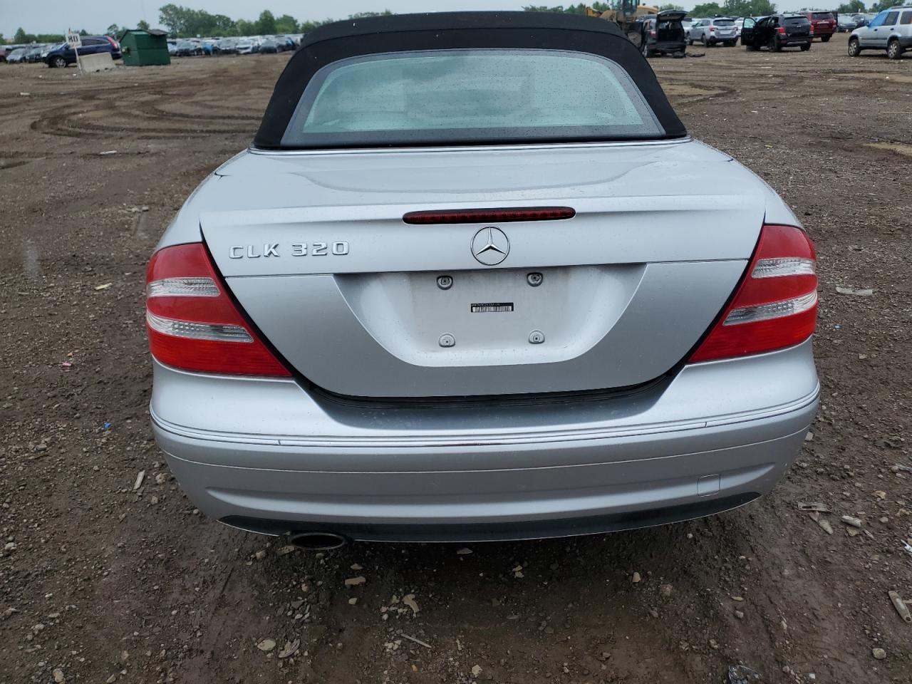 2005 Mercedes-Benz Clk 320 VIN: WDBTK65G25T035174 Lot: 61460795
