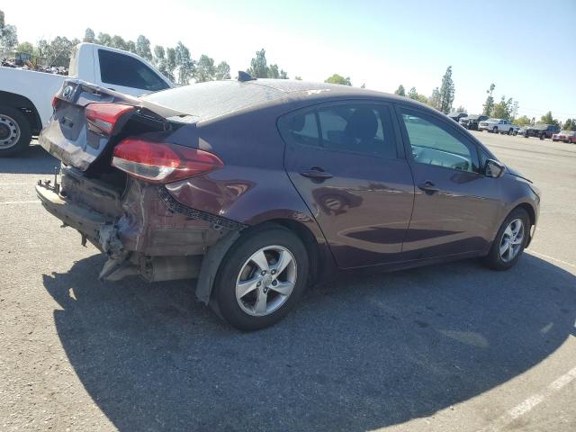  KIA FORTE 2017 Burgundy
