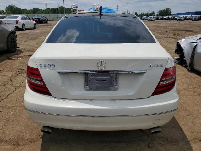  MERCEDES-BENZ C-CLASS 2012 Biały